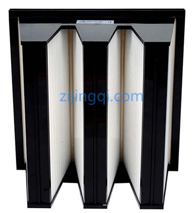 密褶式高效過濾器采用塑料框架制作,結構堅固 密褶式高效過濾器采用塑料框架制作,結構堅固